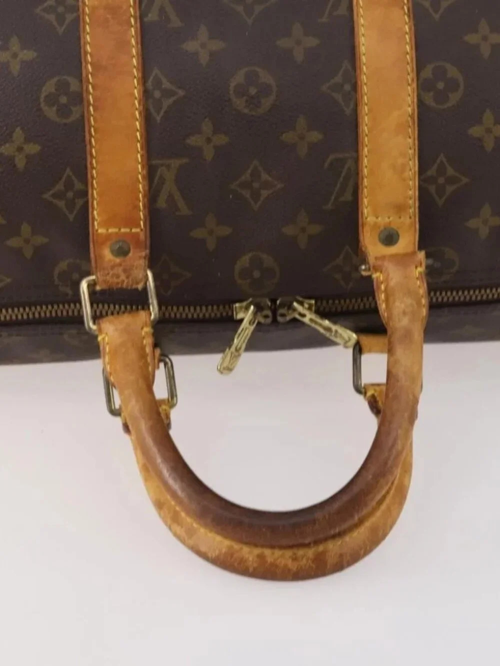 LOUIS VUITTON Monogram Keepall 45 Boston Bag M41428 - Picture 9 of 15